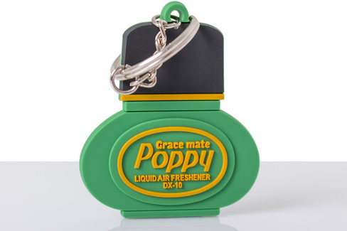 Poppy nyckelring Tall