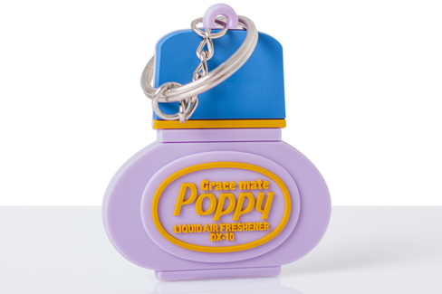 Poppy nyckelring Lavendel