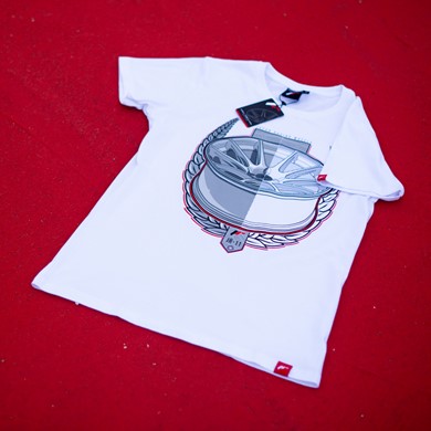 JR Men's T-Shirt JR-11 Laurel White - 2