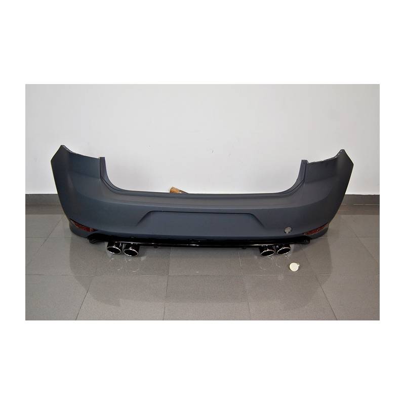Volkswagen Golf 7 3/5D R Look Bakspoiler + Avgassystem - 3