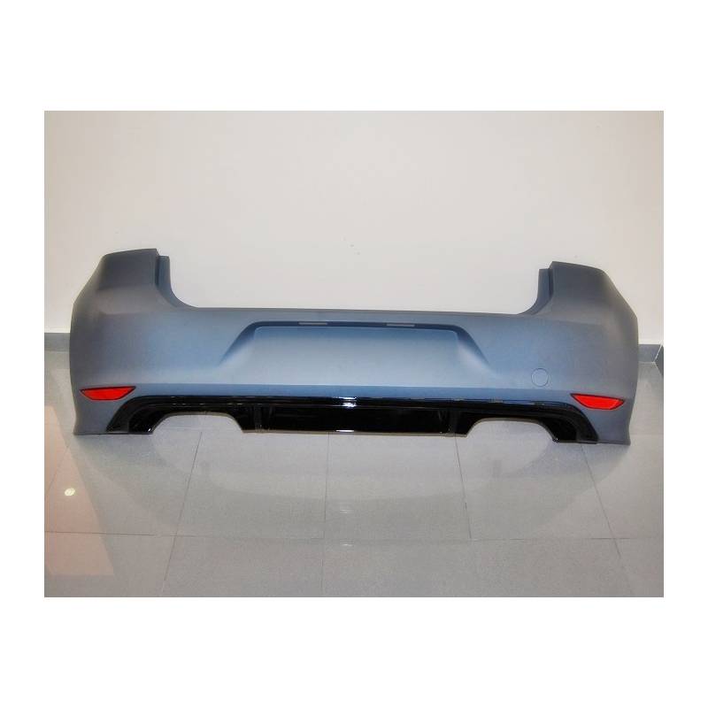 Volkswagen Golf 7 3/5D R Look Bakspoiler + Avgassystem - 4