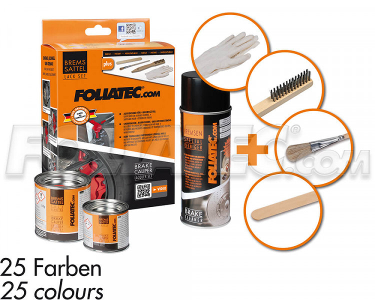 Foliatec Bromsoksfärg - Silver metallic - 5