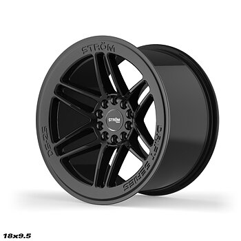 Ström Wheels DS-25 18x10,5 ET30 5x114,3/5x120 Gloss Black