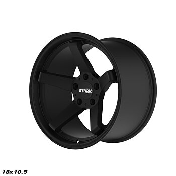 Ström Wheels DS-35 18x10,5 ET10 5x120 Full Satin Black