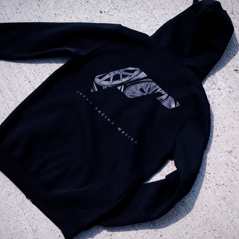 ZipHoodie Japan Racing Svart - Unisex - 2