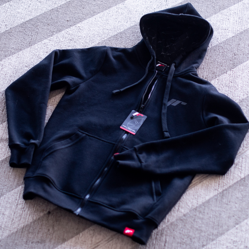 ZipHoodie Japan Racing Svart - Unisex
