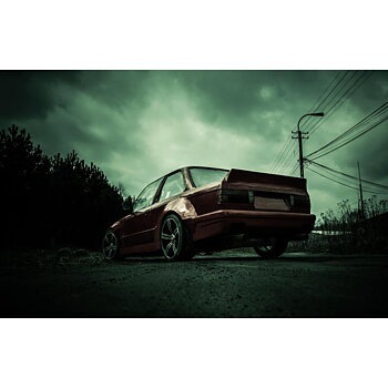 BMW E30 Sidokjolar WIDEBODY