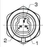 Oljetryck / Bränsletrycksgivare 1/8" NPT - 2