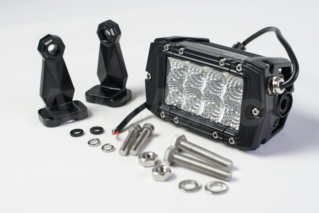 Dubbelradig ledramp Elite X2 - 4" - 153 mm - 3