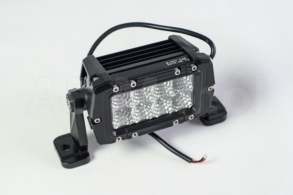 Dubbelradig ledramp Elite X2 - 4" - 153 mm