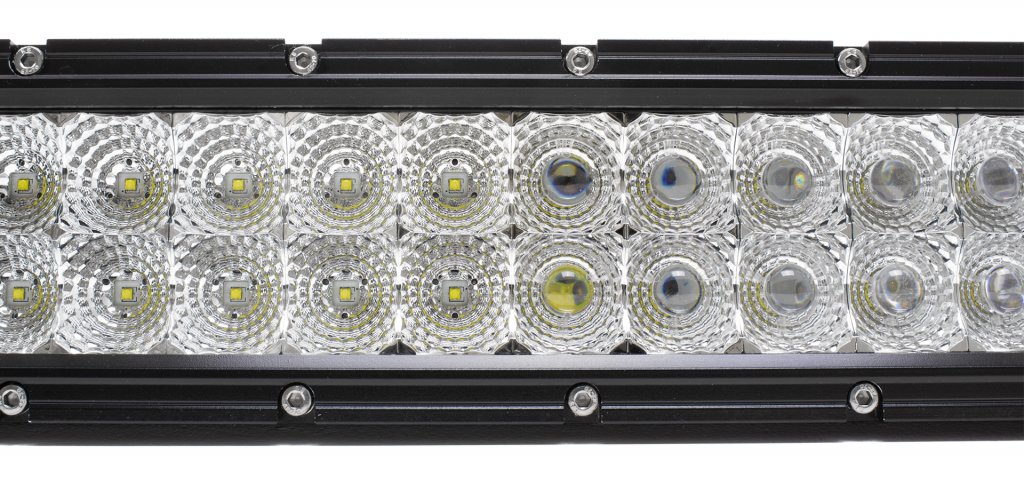 Dubbelradig ledramp Elite X2 - 50" - 1321 mm - 2