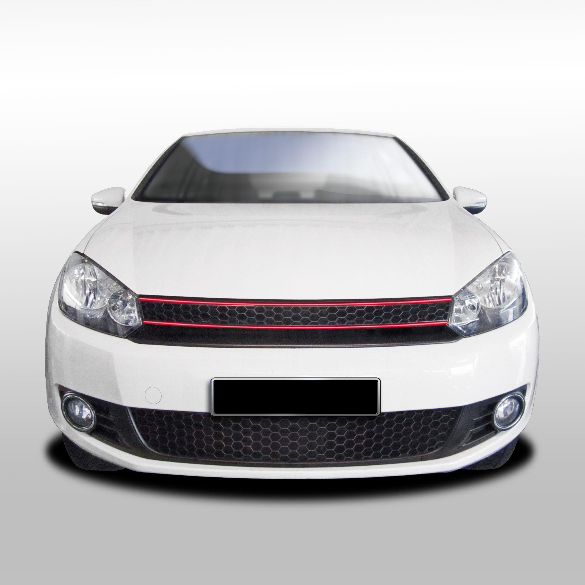 VW Golf VI Grill - Emblemlös GTI look  - 3