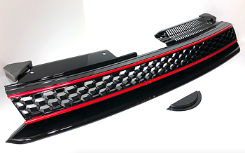 VW Golf VI Grill - Emblemlös GTI look 