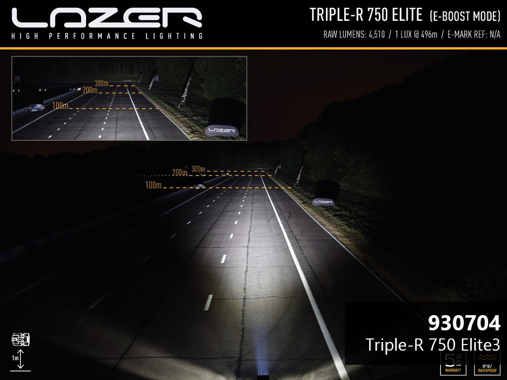 Lazer LED-ramp Triple-R 750 - 220 mm - 4100/4100/4510 lumen - 11