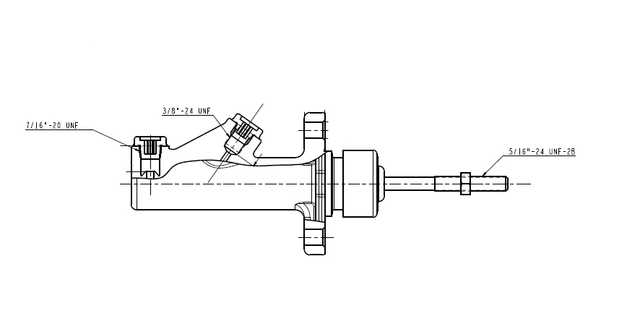OBP - HUVUDCYLINDER 1" (GIRLING) - 2