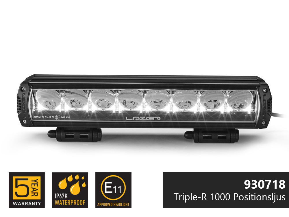Lazer LED-ramp Triple-R 1000 - 400 mm - 7200/8200/9020 lumen - 16