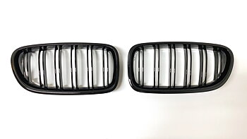 BMW F10/F11 Grill/Njurar M-Look Blank Svarta