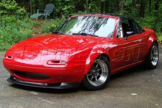 PU Design - GV STYLE Front Bumper Lip Mazda MX-5 - 3