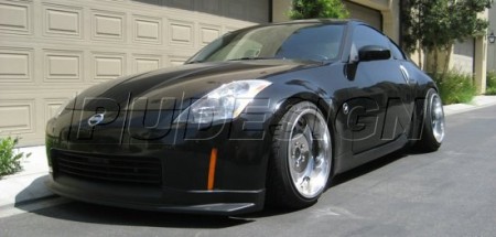 PU Design - Nismo Style Front Bumper Lip Nissan 350Z - 3