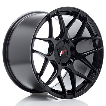 JR Wheels JR18 18x10,5 ET0-25 BLANK Gloss Black