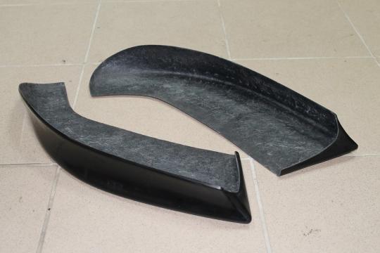 Frontspoiler splitters - Bmw E60 M-tech - 2