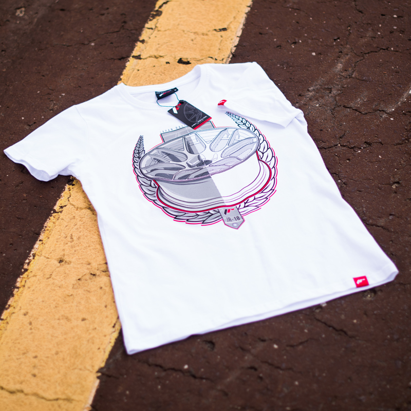 JR Men's T-Shirt JR-18 Laurel White - 2