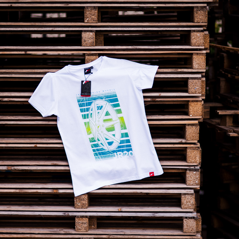 JR Men's T-Shirt JR-20 Face White - 2