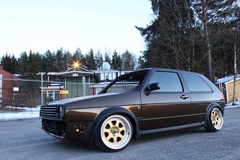 G60 Skärmbreddare och Sidokjolar - VW golf 2