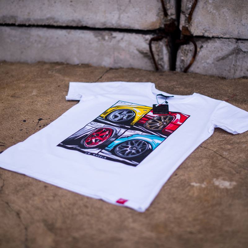 JR Men's T-Shirt MIX White - 2