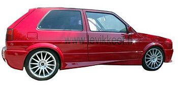 Sidokjolar - VW Golf 2