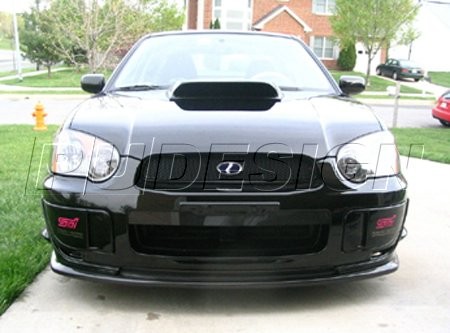 PU Design - STI Style Front Bumper Lip  Subaru Impreza 04-05 - 4