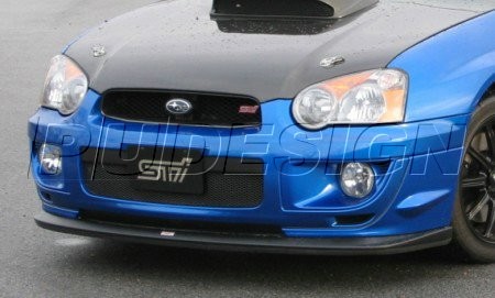 PU Design - STI Style Front Bumper Lip  Subaru Impreza 04-05