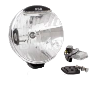 NBB Alpha 225 XENON - med vit plastlins och LED-positionsljus