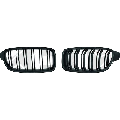 BMW F30/31 Grill M3-Optik Matt Svarta