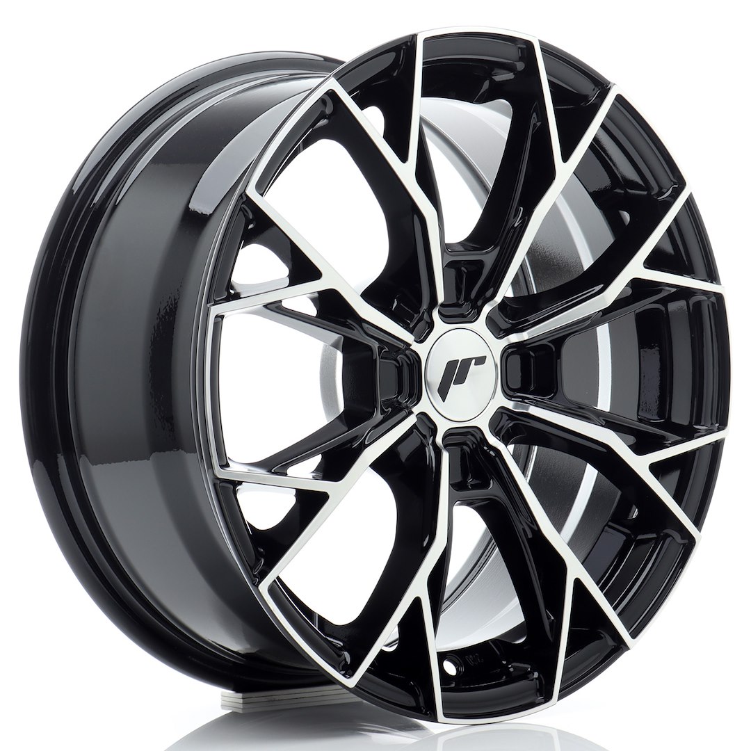 JR Wheels JR49 16x7 ET40 4x114,3 Gloss Black Machined