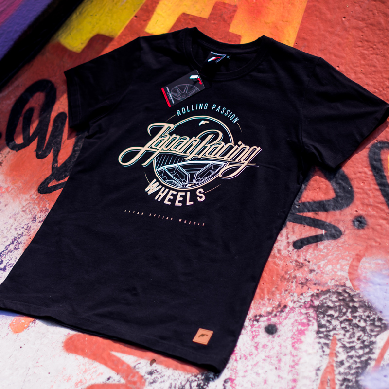 JR Men's T-Shirt Rolling Black - 2