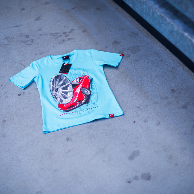JR Women's T-Shirt JR-11 Car Turquoise - 2