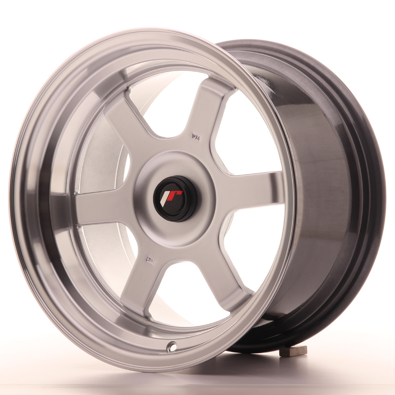 Japan Racing JR12 16x9 ET20 Custom Hyper Silver w/Machined Lip