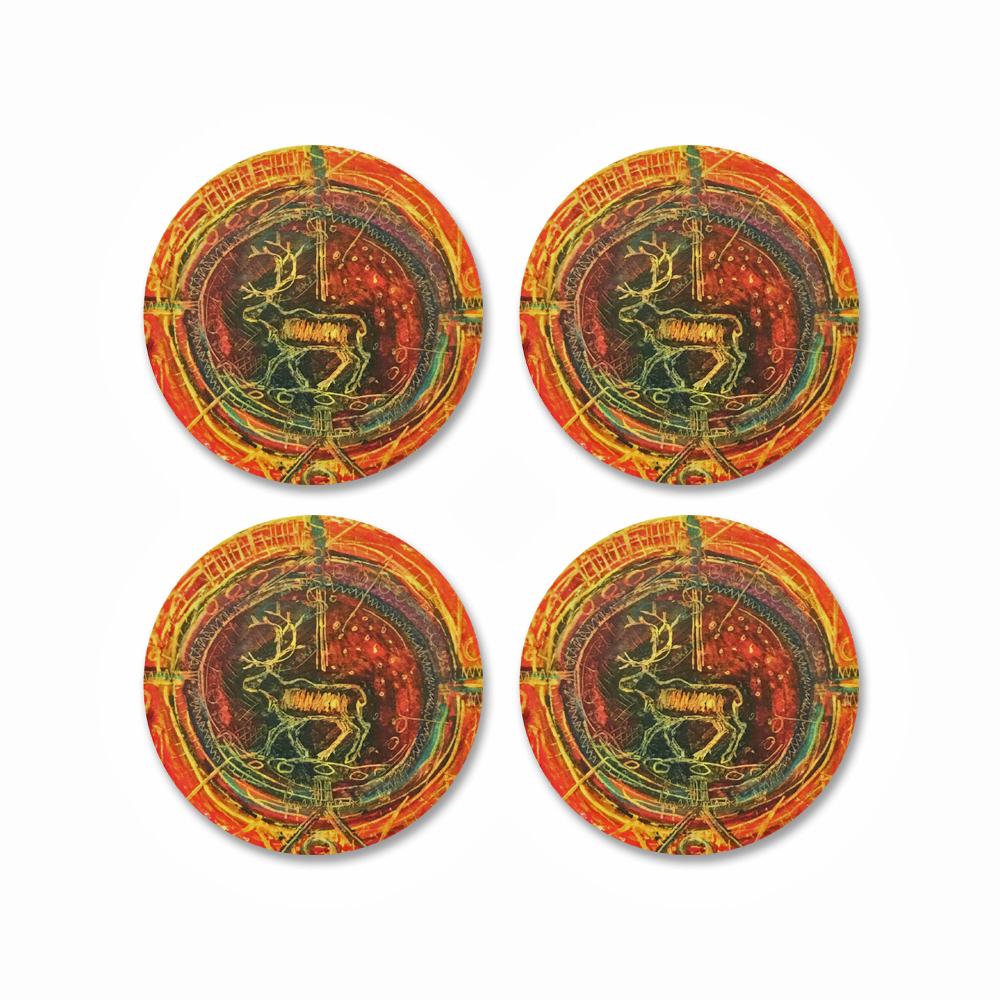 Glasunderlägg (4-pack) - Ulrika - Násti - 3