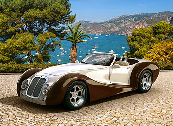 Roadster in Riviera, 260-bitarspussel (B-27538)