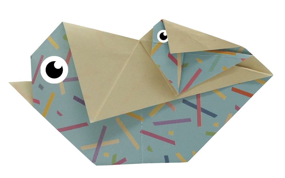 Funny Origami 15x15 cm, Kycklingar, Svårighetsgrad: Normal - 2
