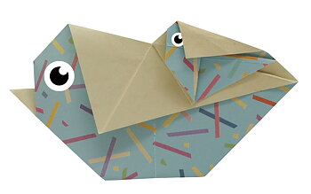 Funny Origami 15x15 cm, Kycklingar, Svårighetsgrad: Normal