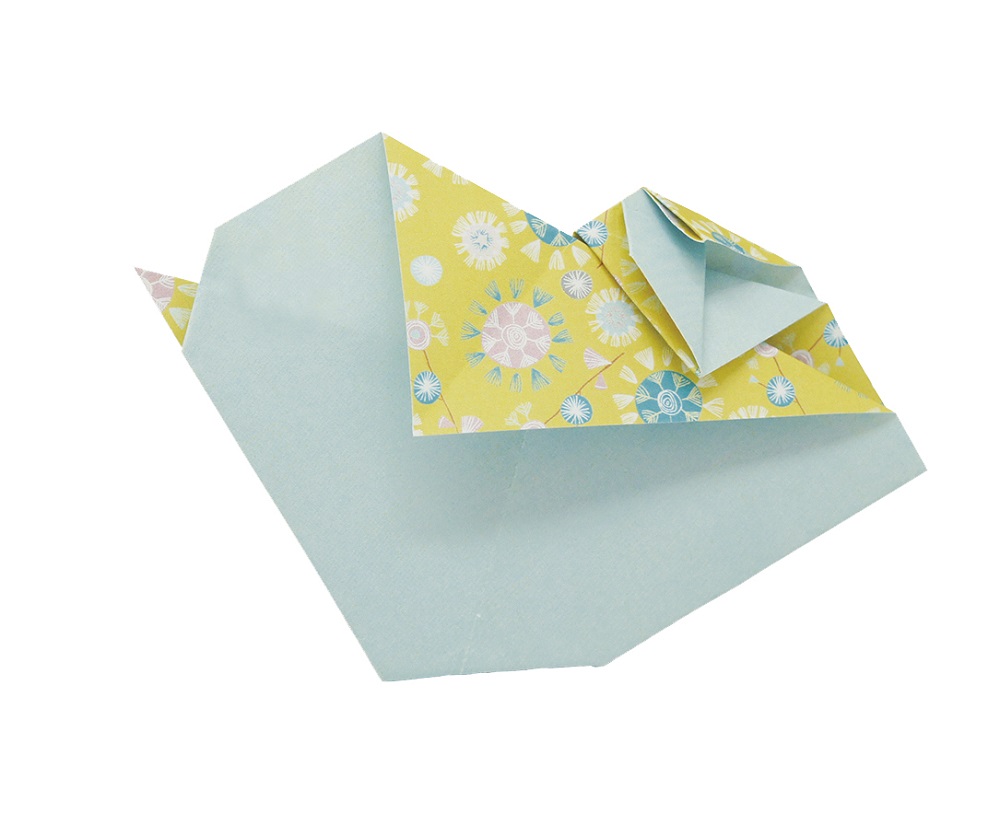 Funny Origami 15x15 cm, Kycklingar, Svårighetsgrad: Normal - 3