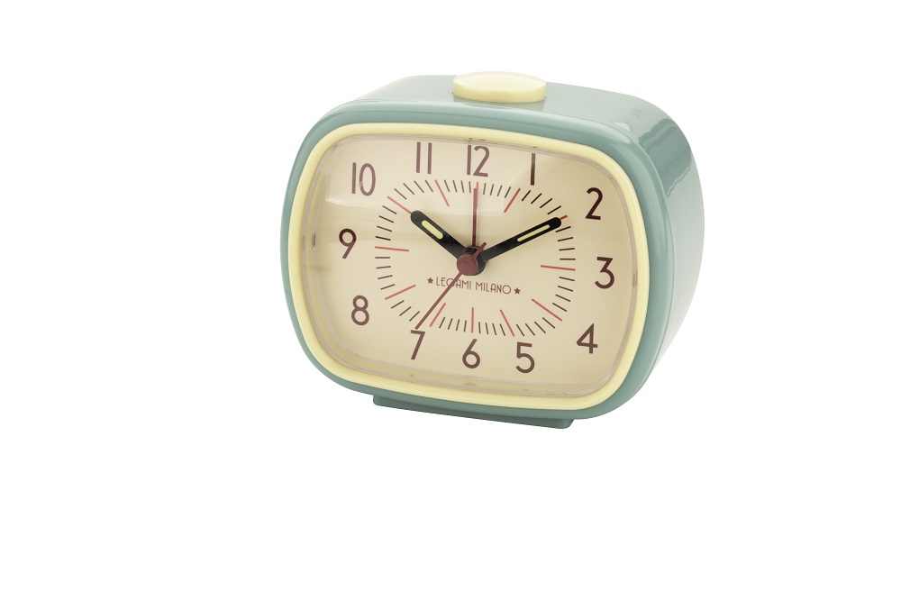 Väckarklocka, Retro, Light blue - 2