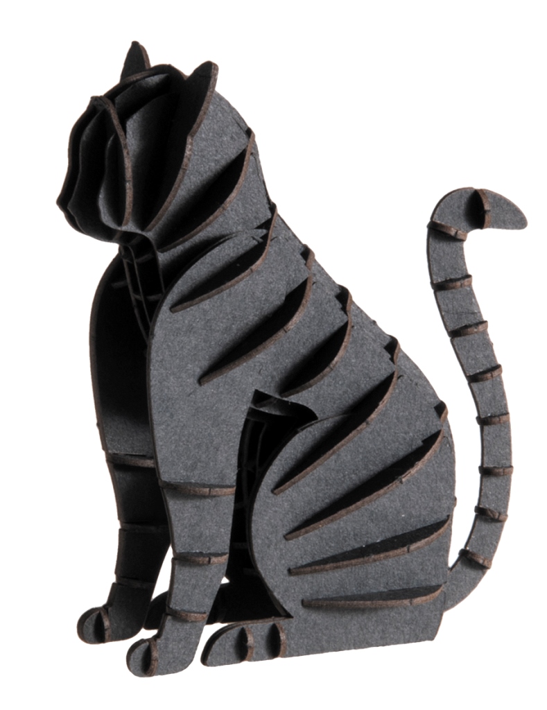3D-pappersmodell, Svart katt
