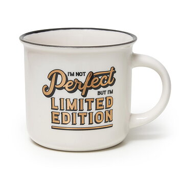Kopp, I´m not perfect but I´m limited edition, Cup-puccino