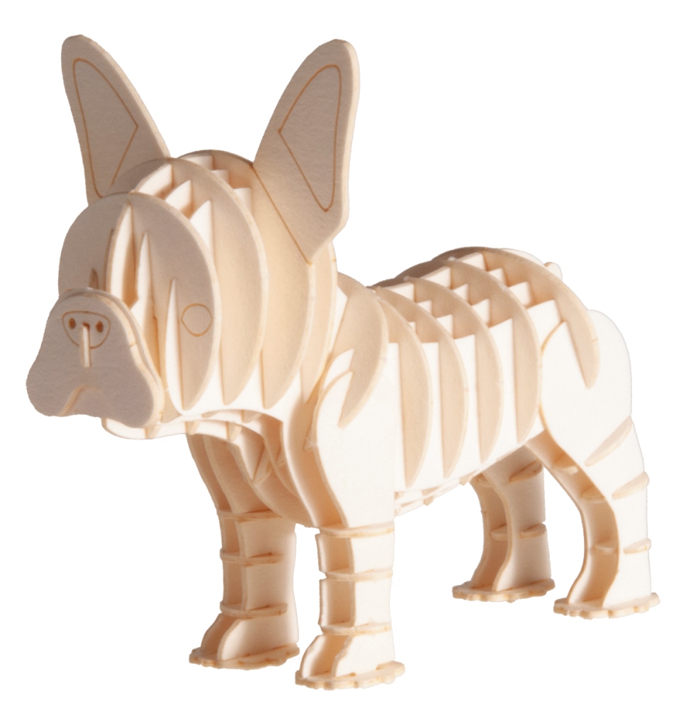 3D-papirmodel, Bulldog
