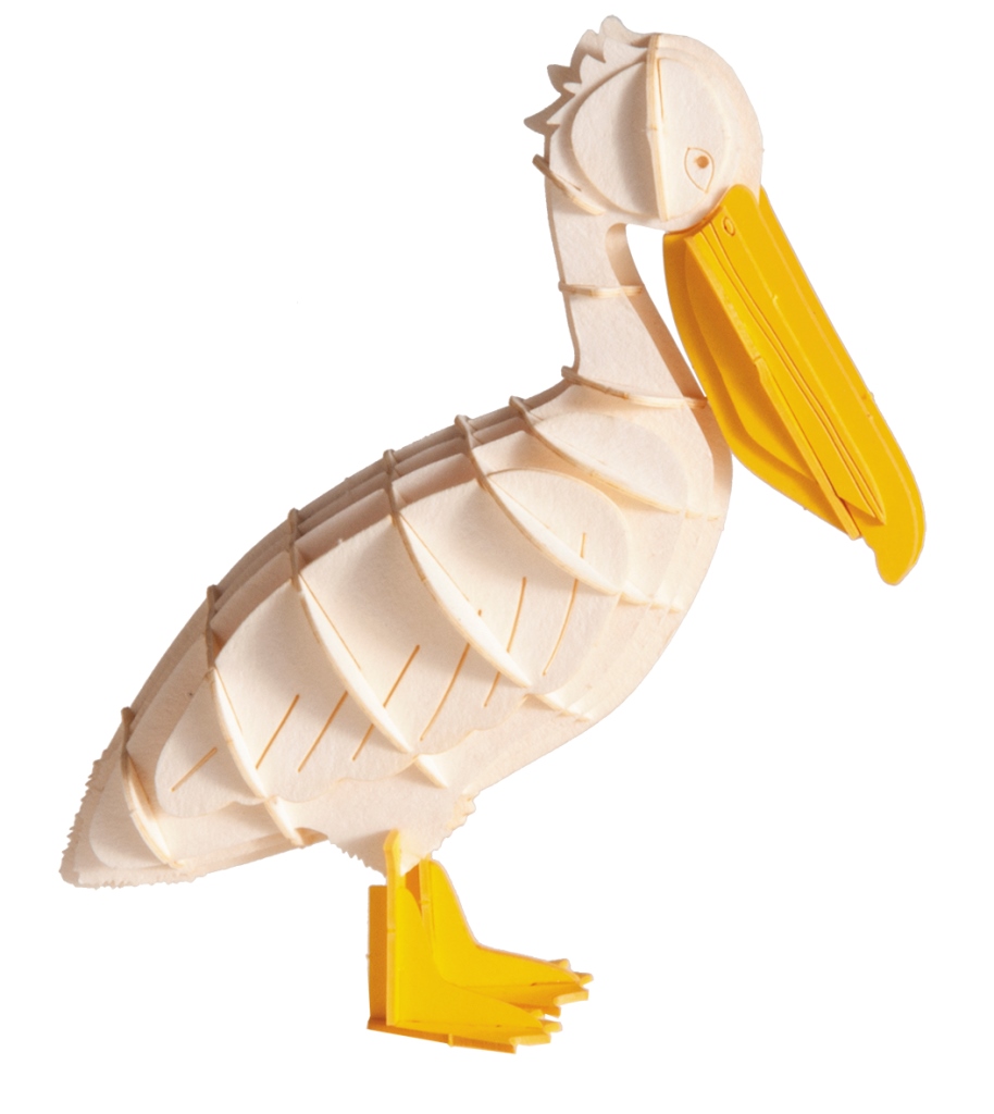 3D-pappersmodell, Pelikan