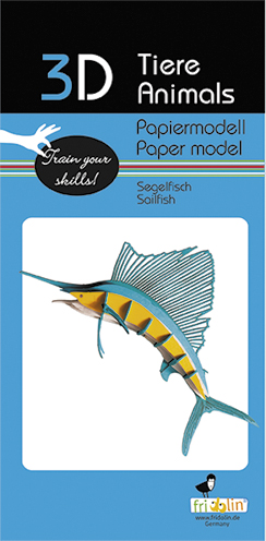 3D-pappersmodell, Flygfisk - 2