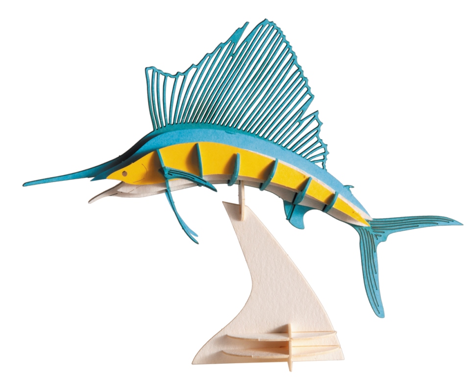 3D-pappersmodell, Flygfisk
